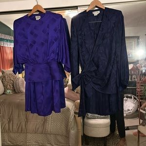 Designed by Cadaz and Argenti 100% silk dressy dresses. $13.00